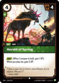 Herald of Spring Foil UNL #034/219 (Near Mint Common) Riftbound: League of Legends Trading Card Game: Unleashed