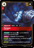 Rengar - Unseen Foil UNL #024/219 (Near Mint Rare) Riftbound: League of Legends Trading Card Game: Unleashed