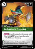 Enthusiastic Promoter Foil UNL #043/219 (Near Mint Uncommon) Riftbound: League of Legends Trading Card Game: Unleashed