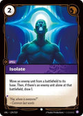 Isolate Foil UNL #124/219 (Near Mint Common) Riftbound: League of Legends Trading Card Game: Unleashed