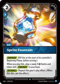 Sprite Fountain Foil UNL #078/219 (Near Mint Uncommon) Riftbound: League of Legends Trading Card Game: Unleashed