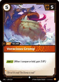 Voracious Gromp Foil UNL #100/219 (Near Mint Common) Riftbound: League of Legends Trading Card Game: Unleashed