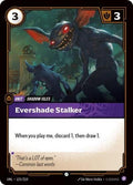 Evershade Stalker Foil UNL #123/219 (Near Mint Common) Riftbound: League of Legends Trading Card Game: Unleashed
