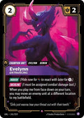 Evelynn - Entrancing Foil UNL #141/219 (Near Mint Rare) Riftbound: League of Legends Trading Card Game: Unleashed