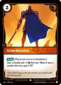 Grim Resolve Foil UNL #095/219 (Near Mint Common) Riftbound: League of Legends Trading Card Game: Unleashed