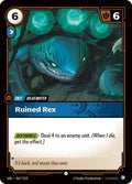 Ruined Rex Foil UNL #067/219 (Near Mint Common) Riftbound: League of Legends Trading Card Game: Unleashed