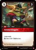 Arena Kingpin Foil UNL #001/219 (Near Mint Common) Riftbound: League of Legends Trading Card Game: Unleashed