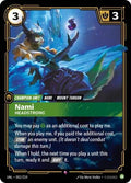Nami - Headstrong Foil UNL #052/219 (Near Mint Rare) Riftbound: League of Legends Trading Card Game: Unleashed