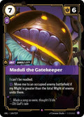 Maduli the Gatekeeper Foil UNL #144/219 (Near Mint Rare) Riftbound: League of Legends Trading Card Game: Unleashed