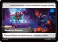 Amateur Recital Foil UNL #207/219 (Near Mint Uncommon) Riftbound: League of Legends Trading Card Game: Unleashed