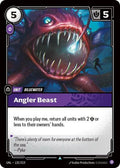 Angler Beast Foil UNL #132/219 (Near Mint Uncommon) Riftbound: League of Legends Trading Card Game: Unleashed