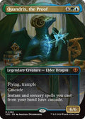 Quandrix the Proof Borderless Foil SOS #286 (Near Mint Mythic Rare) Magic: The Gathering: Secrets of Strixhaven