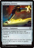 Lightning Greaves SOC #350 (Near Mint Uncommon) Magic: The Gathering: Commander: Secrets of Strixhaven