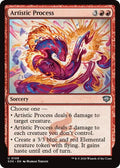 Artistic Process Foil SOS #108 (Near Mint Uncommon) Magic: The Gathering: Secrets of Strixhaven