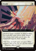 Erode Extended Art Foil SOS #310 (Near Mint Rare) Magic: The Gathering: Secrets of Strixhaven