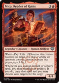 Mica Reader of Ruins SOS #124 (Near Mint Uncommon) Magic: The Gathering: Secrets of Strixhaven