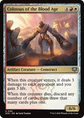 Colossus of the Blood Age SOS #181 (Near Mint Uncommon) Magic: The Gathering: Secrets of Strixhaven