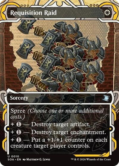 Requisition Raid SOA #10 (Near Mint Uncommon) Magic: The Gathering: Secrets of Strixhaven: Mystical Archive