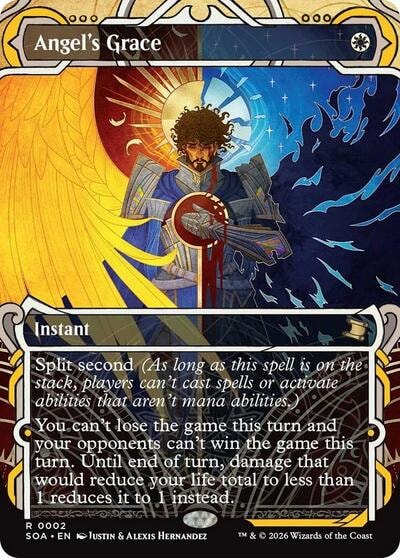 Angels Grace SOA #2 (Near Mint Rare) Magic: The Gathering: Secrets of Strixhaven: Mystical Archive
