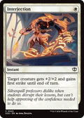 Interjection SOS #22 (Near Mint Common) Magic: The Gathering: Secrets of Strixhaven