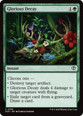 Glorious Decay SOS #150 (Near Mint Common) Magic: The Gathering: Secrets of Strixhaven