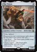 The Vision MSH #255 (Near Mint Rare) Magic: The Gathering: Marvel Super Heroes