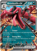 Krookodile ex Holofoil CRI #055/086 (Near Mint Double Rare) Pokemon: ME04: Chaos Rising
