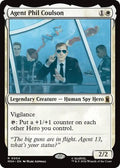 Agent Phil Coulson MSH #4 (Near Mint Rare) Magic: The Gathering: Marvel Super Heroes