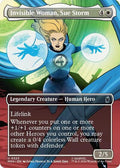 Invisible Woman Sue Storm Borderless MSH #323 (Near Mint Uncommon) Magic: The Gathering: Marvel Super Heroes