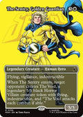 The Sentry Golden Guardian Borderless MSH #358 (Near Mint Rare) Magic: The Gathering: Marvel Super Heroes