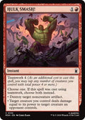 HULK SMASH! Marvel Super Heroes MSH #135 (Common) Magic: The Gathering: