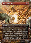 HULK SMASH Borderless MSH #332 (Near Mint Common) Magic: The Gathering: Marvel Super Heroes