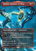 Mjolnir Hammer of Thor Borderless 0339 MSH #339 (Near Mint Mythic Rare) Magic: The Gathering: Marvel Super Heroes