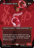 The Scarlet Witch Borderless MSH #368 (Near Mint Rare) Magic: The Gathering: Marvel Super Heroes