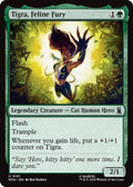 Tigra, Feline Fury Marvel Super Heroes MSH #191 (Uncommon) Magic: The Gathering: