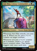 Ant-Man, Colony Commander Foil MSH #201 (Near Mint Uncommon) Magic: The Gathering: Marvel Super Heroes