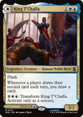 King TChalla MSH #219 (Near Mint Mythic Rare) Magic: The Gathering: Marvel Super Heroes