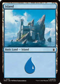 Island (0290) Foil MSH #290 (Near Mint Land) Magic: The Gathering: Marvel Super Heroes