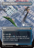Gleaming Bastion Borderless MSH #382 (Near Mint Rare) Magic: The Gathering: Marvel Super Heroes