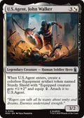U.S.Agent, John Walker Marvel Super Heroes MSH #236 (Uncommon) Magic: The Gathering: