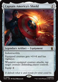 Captain Americas Shield MSH #244 (Near Mint Rare) Magic: The Gathering: Marvel Super Heroes