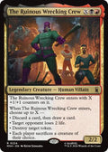 The Ruinous Wrecking Crew Foil MSH #224 (Near Mint Rare) Magic: The Gathering: Marvel Super Heroes