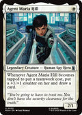 Agent Maria Hill MSH #2 (Near Mint Uncommon) Magic: The Gathering: Marvel Super Heroes
