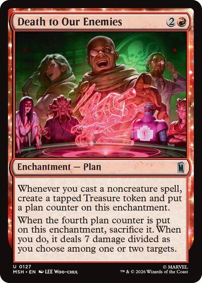 Death to Our Enemies MSH #127 (Near Mint Uncommon) Magic: The Gathering: Marvel Super Heroes