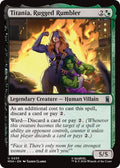 Titania, Rugged Rumbler Marvel Super Heroes MSH #235 (Uncommon) Magic: The Gathering: