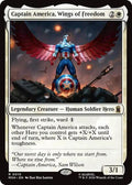 Captain America Wings of Freedom MSH #10 (Near Mint Rare) Magic: The Gathering: Marvel Super Heroes
