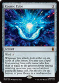 Cosmic Cube MSH #245 (Near Mint Mythic Rare) Magic: The Gathering: Marvel Super Heroes