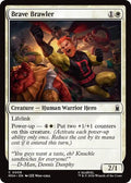 Brave Brawler MSH #8 (Near Mint Common) Magic: The Gathering: Marvel Super Heroes