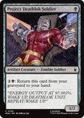 Project Deathlok Soldier Marvel Super Heroes MSH #109 (Common) Magic: The Gathering: