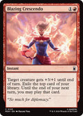Blazing Crescendo MSH #125 (Near Mint Common) Magic: The Gathering: Marvel Super Heroes